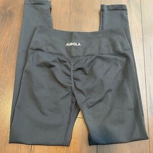 AUROLA scrunch back grey large leggings seamless women bottoms